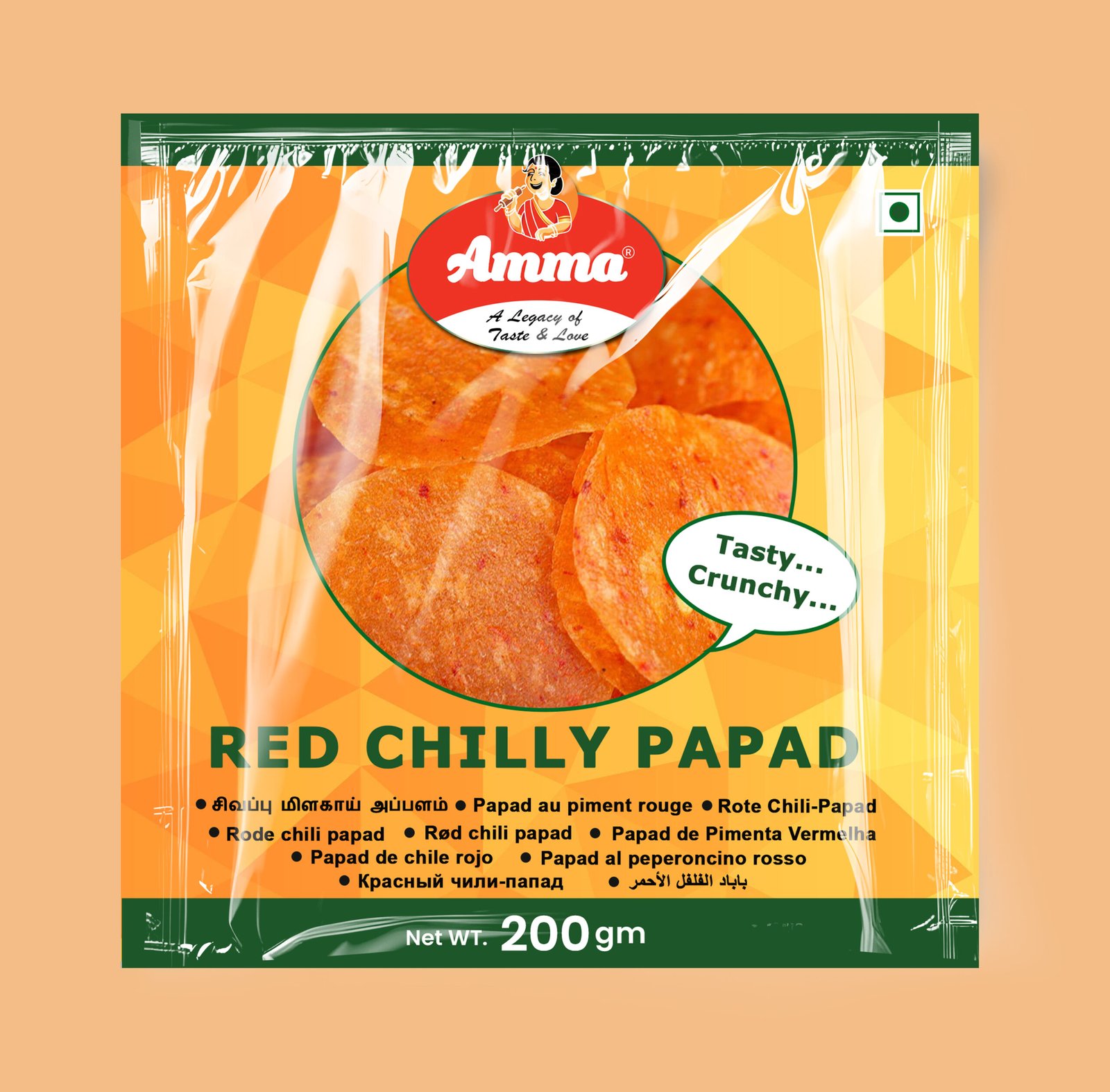 Red Chilli Papad