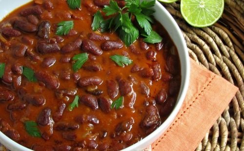 Red kindney beans receipe